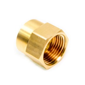 Joywayus 3/4" G Thread Female × 3/4" NPT Thread Female Brass Pipe Fitting Adapter