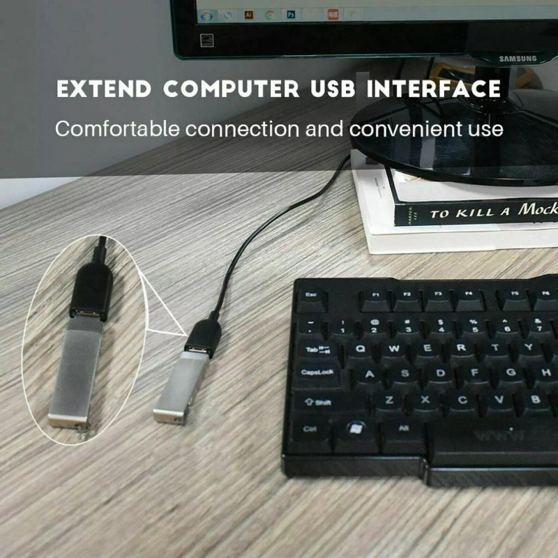 spinner.stores High-Speed USB to USB Extension Cable USB 2.0 Adapter