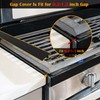 Silicone Stove Counter Gap Cover Kitchen Counter Gap Filler Transparent