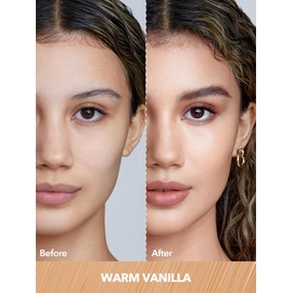 SHEGLAM 12HR Full Coverage Concealer Matte Finish Concealer Stick for Under Eye and Dark Circles - Warm Vanilla