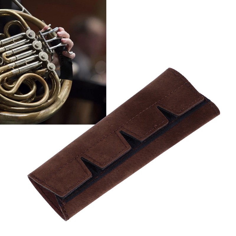 French Horn Hand Guard Leather Anti Slip Protector Handle Wrap