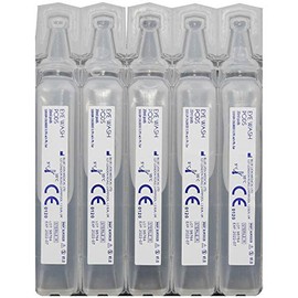 Blue Lion Sterile Saline Solution Eye Wash 20ml Cleansing Cleaning Medical Pods - 5 Pod Pack