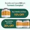 Hey Nutrition Turmeric Extract Complex - Vitamin D3 & C,
