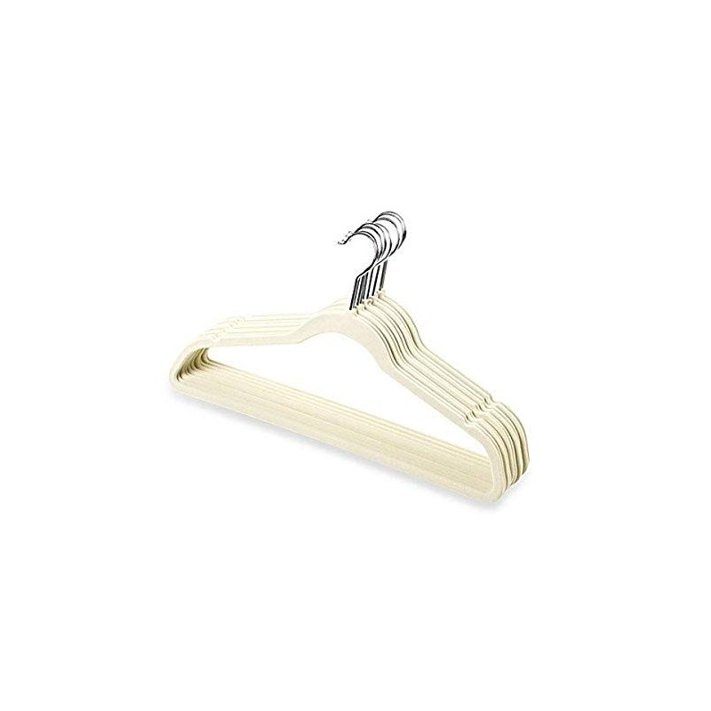 Only Hangers "Petite Size Linen Velvet Suit Hangers - 25