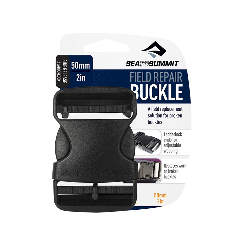 SEA TO SUMMIT FIELD REPAIR BUCKLE 50MM SIDE RELEASE (BLACK)