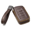 Vitodeco Genuine Leather Smart Key Fob Case Cover Protector Suitable