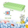 Ice Cube Tray with Lid, Food-Grade Ice Cube Moulds, Release