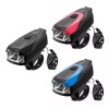 SPEAKER BIKE Lampara Claxon 140db Bicicleta Recargable 250lm 1200mah