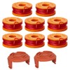 Lucky Seven Trimmer Spool Line Compatible with Worx，Edger Spool Compatible