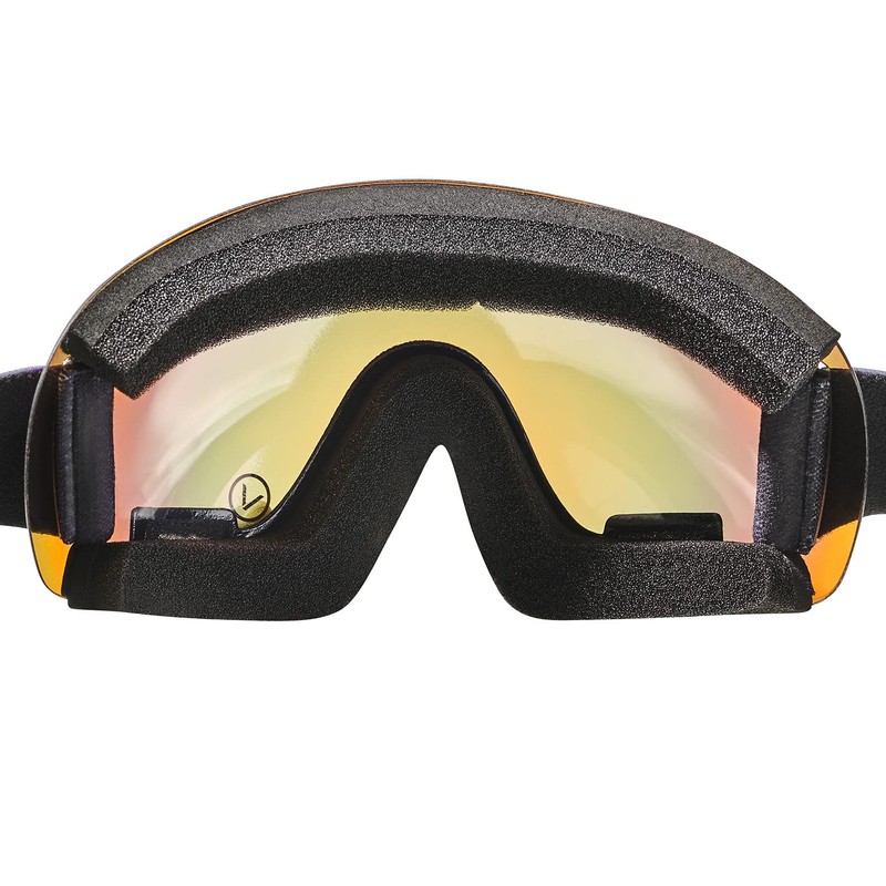 Black Crevice ÖTSCHER Ski Touring Goggles with Case, Ski Touring