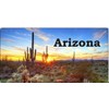 Arizona Desert Sunset #2 Photo License Plate
