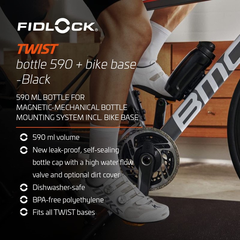 FIDLOCK Twist Bottle 590 & Bike Base Set - New