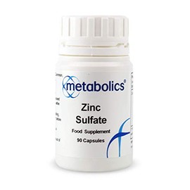 Zinc Sulfates Capsules | Zinc Supports Helps Keep The Immune System Working- Highly Bio Available Zinc Vegetable Capsules Made in The UK to GMP Quality Standards