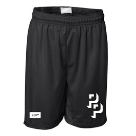 Peso Pluma World Club Basketball Shorts, Black, Medium