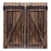 . Cortinas Semiopacas Madera 3d Estar Dormitorio 170 200
