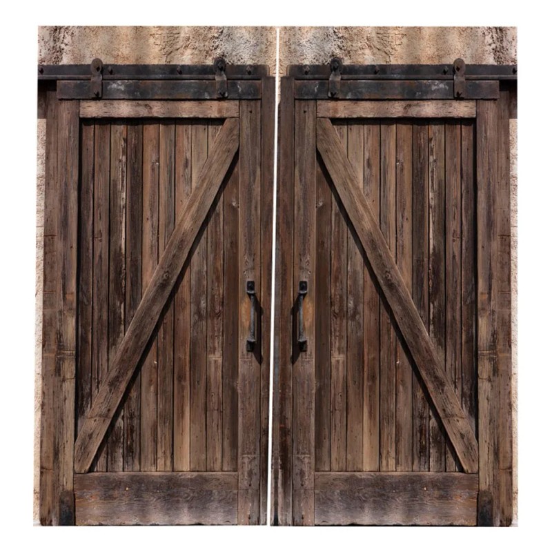 . Cortinas Semiopacas Madera 3d Estar Dormitorio 170 200