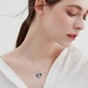 LILALO Nightmare Necklace Sterling Silver Jack and Sally Necklace Jack