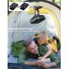 SLENPET 20000mAh Rechargeable Portable Clip on Fan, Last 78 hrs,