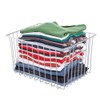 SANNO Freezer Baskests Organizer Bins, Freezer Wire Storage Basket Refrigerator