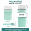 MRUN BONE Tazza per cereali To Go con cucchiaio, a