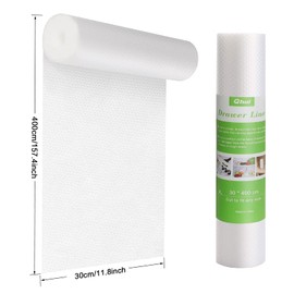 Qhui Drawer Mat 30 x 400 cm Non-Slip Mat Drawer Insert Can Be Cut to Size Non-Slip Underlay Cabinet Paper Film for Kitchen Cabinet Fridge Shoe Cabinet Shelf