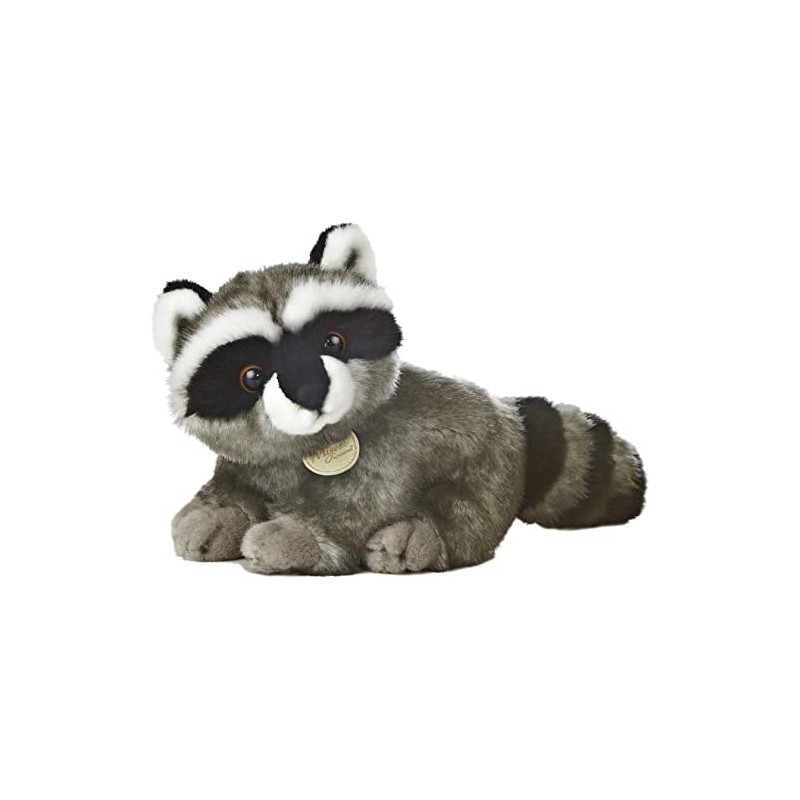 Aurora® Adorable Miyoni® Raccoon Stuffed Animal - Lifelike Detail -