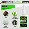 GREEGEL 4 Oz Thin Liquid Clear Super Glue + 3g