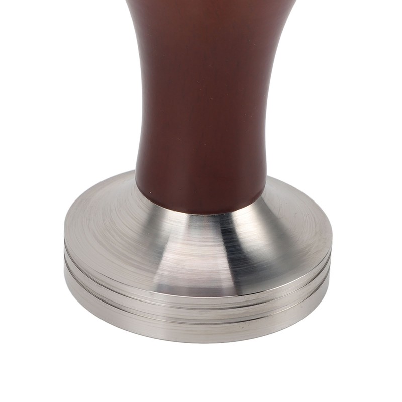 Coffee Tamper with Wooden Handle Easy To Operate Outstanding Extraction