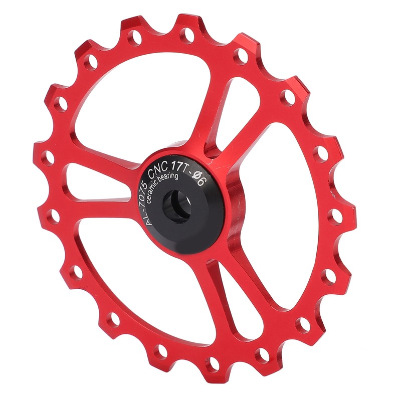 MEIJUN 17T Ceramic Rear Derailleur Guide Wheel Aluminum Alloy Rear