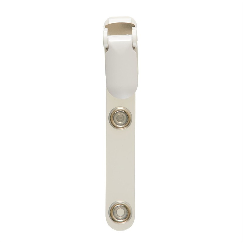 KIYOHARA Sankoko Pocket Bag Clips, 2 Pack, White, Includes Easy