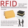 Mudono Small Wallet for Women RFID Blocking Genuine Leather Card