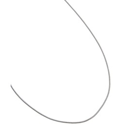 Vingtaine TC026 Necklace Snake Chain, Surgical Stainless Steel, Hypoallergenic, Rust Free, Metal Allergies, Stainless Steel