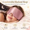 Mulberry Silk Sleep Mask for Comfortable Rest – Soft Light-Blocking
