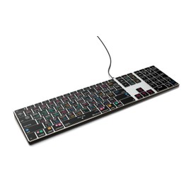 KB Covers Logic Pro Backlit Keyboard | Color-Coded Shortcuts for Mac Music Production | USB-C Wired