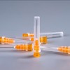 100 Pack 25 Gauge 1/2 inch Disposable Needles with Caps