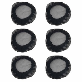 6 Pcs Ballet Hair Net Reusable Elastic Band Hair Nets Bun Cover Hairnets Mesh Dance Bun Covers Bun Nets Hair Accessories for Women Girls Ballet Dance Skating