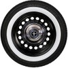 PORT-A-WALL 18 inch Whitewall Sidewall Tire Trim Set of 4.