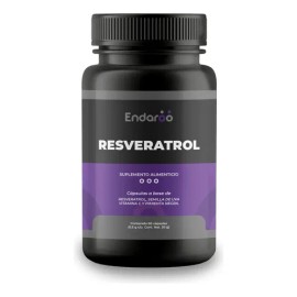 Resveratrol Endaroo Suplemento Antioxidante Cápsulas Pimienta Negra