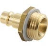 Fitting Parts G 1/4 Inch Coupling Plug with Male Thread