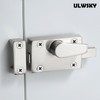1Pack Latch Indicating Lock,Silver Latch Indicator Bolt,Privacy Partition Indicator Lock