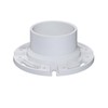 SEAFLO Universal Replacement RV Toilet 3" Floor Flange White