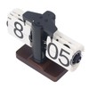 Digital Flip Dоwn Clock Retro Wooden Mechanical Flip Clock Desktop