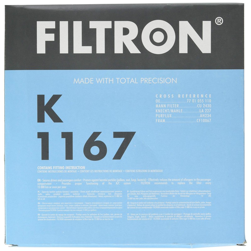 Filter Innenraumluft - Filtron K1167