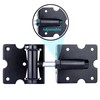 Bordersmover Self Closing Gate Hinges, Heavy Duty for Vinyl/Wood/Metal Fence,