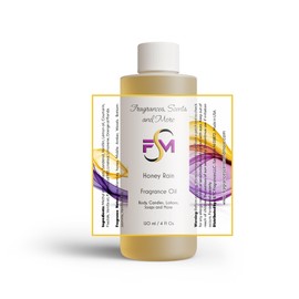 Honey Rain Fragrance Oil - 4 Fl Oz Plastic Bottle (120ml)