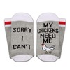 Farm Sock Farming Gift Sorry I Can't My Chickens Need