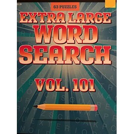 63 Extra Large Word Search Volume 101 by BENDON