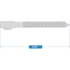 National Hardware N130-146 291BC Screw Hook in Zinc plated,5/8" x