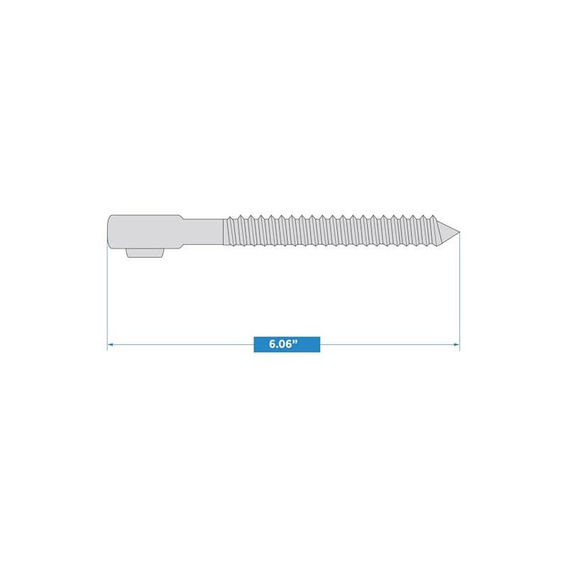 National Hardware N130-146 291BC Screw Hook in Zinc plated,5/8" x