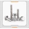cSeao M6-1.0 x 16mm Flanged Hex Head Bolts Flange Hexagon